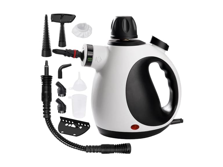 Handheld Steam Cleaner w/ 10 Accessories Deal
