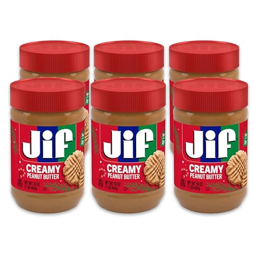 6-Pack Jif Creamy Peanut Butter