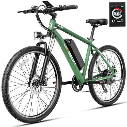 Jasion EB5 Electric Bike 26" Tires 1000W Motor