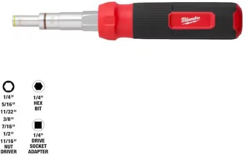 Milwaukee 9-In-1 Multi-Nut Driver