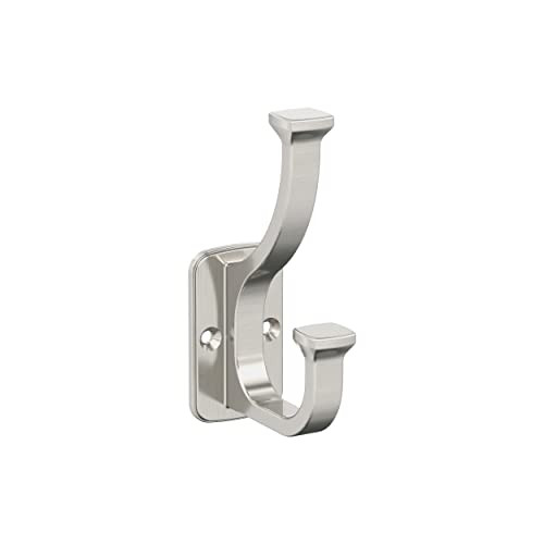 Amerock Alder 4.5" Double Prong Decorative Wall Hook