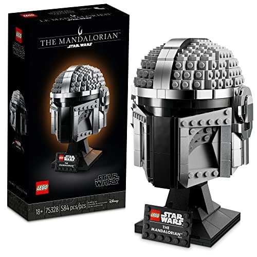LEGO Star Wars: Helmet Collection - The Mandalorian Helmet (75328, 584-Piece)