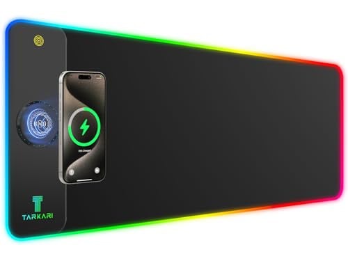 Magnetic Wireless Charging RGB Mouse Pad