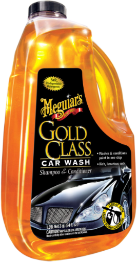 Meguiars Gold Class Car Wash Shampoo 64 oz 3-Pack