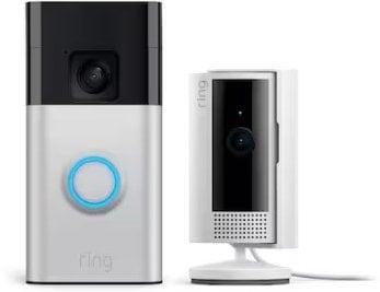 Ring Starter Set with Battery Doorbell and Indoor Cam Deal