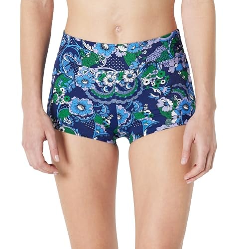 Amazon Essentials Women's High Rise Boy Short Swim Bikini Bottom Deal
