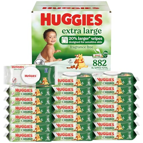 Huggies Extra Large Baby Wipes Unscented 21 Packs  Deal