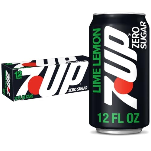 7UP Zero Sugar Lemon Lime Soda 12-Pack Deal