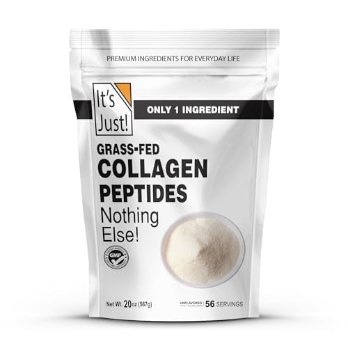 It's Just! Grass-Fed Collagen Peptides Protein Powder 20-Ounce