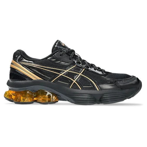 Asics Men's Gel-Kinetic Fluent Shoe (Black/Black/Gold)