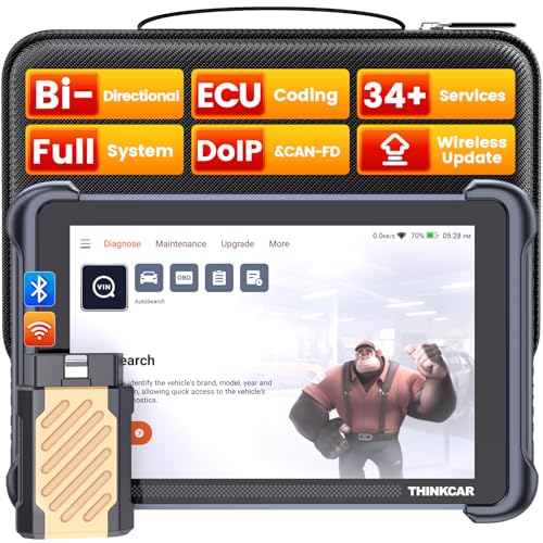Thinkcar 689BT Bidirectional Scan Tool w/ ECU Coding