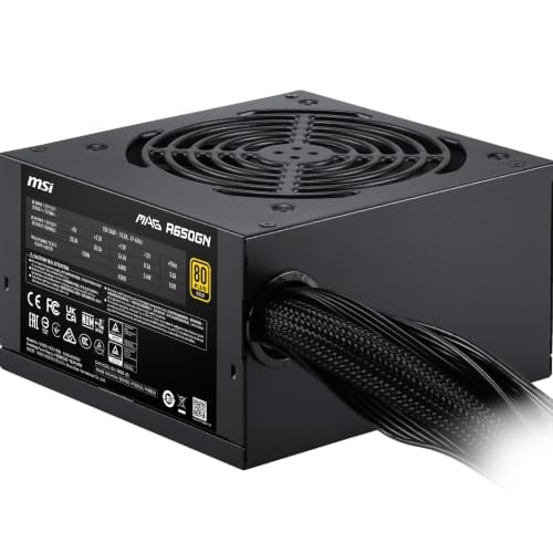 MSI MAG A650GN II Gaming Power Supply 650W