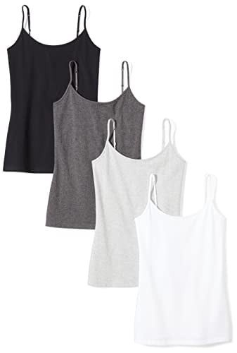 4-Pac Amazon Essentials Women’s Slim-Fit Camisoles Deal