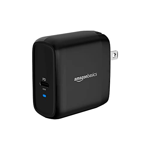 Amazon Basics 65W One-Port GaN USB-C Wall Charger