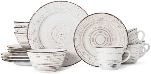 Pfaltzgraff Trellis 16-Piece Stoneware Dinnerware Set, Service for 4 Deal