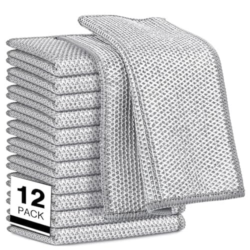 AIDEA Non-Scratch Wire Dishcloths 12-Pack Deal