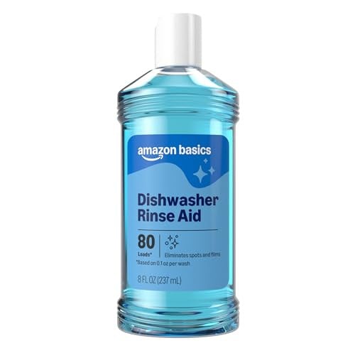 Amazon Basics Dishwasher Rinse Aid 8 Fl Oz