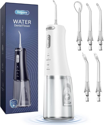 Onlyone 300ml Rechargeable Cordless Water Dental Flosser
