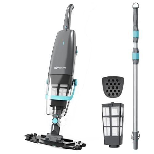 Handheld Pool Vacuum with 18.5 GPM Suction and 60min Runtime Deal