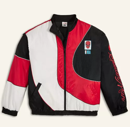 Marvel NBA Adults Spider-Man Removable Sleeves Starter Jacket Deal