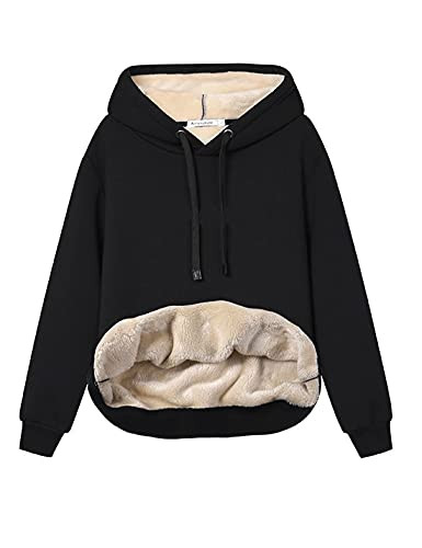 Hooded Sweatshirt with Fleece Lining