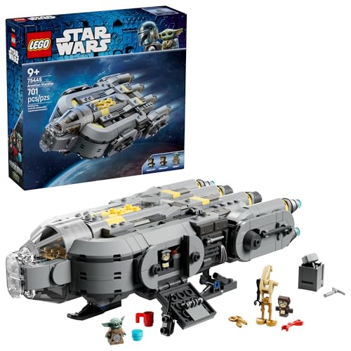 701-Piece LEGO Star Wars: The Mandalorian and Grogu Anzellan Starship Deal