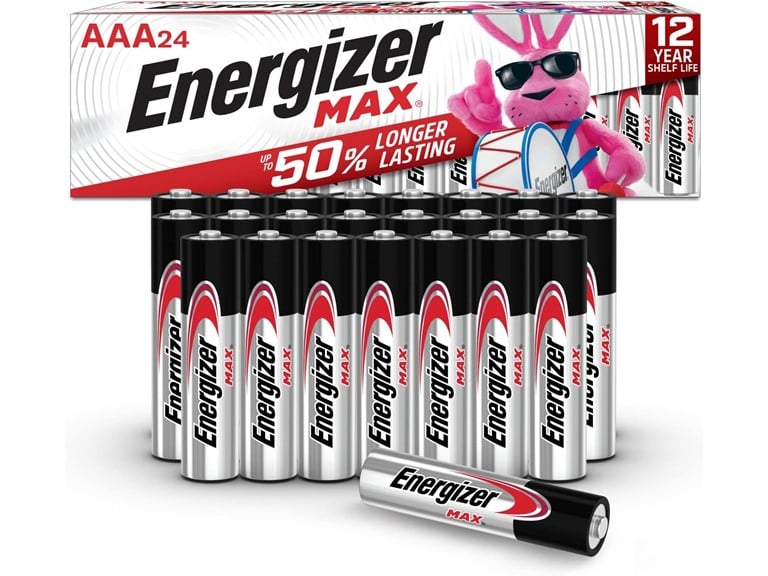 Energizer MAX AAA Batteries 24-Pack Deal