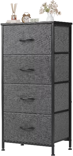 CONCETTA 4-Drawer Fabric Dresser Storage Chest