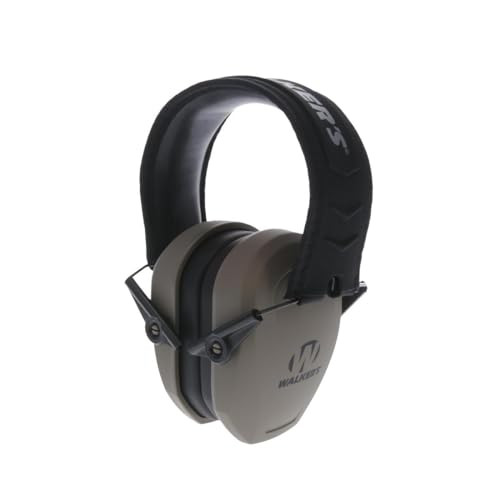 Walker's Slim Passive Earmuff Hearing Protection FDE Come and Take It