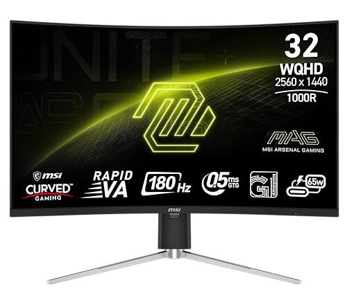 MSI MAG 325CQRF QD E2 31.5-inch 2560 x 1440 180Hz Computer Monitor