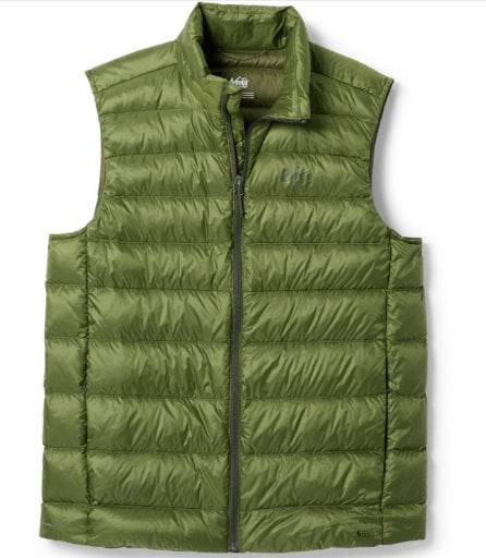 REI Co-op Men's 650 Down Vest (Forest Shade) Deal
