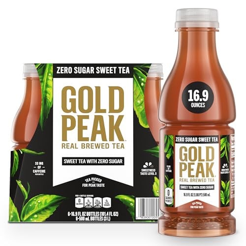 GOLD PEAK Ice Tea 36-Pack (6 x 6) 16.9 Oz Bottles (36 Total) Deal