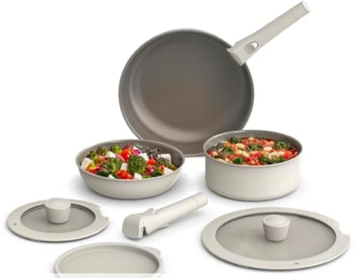 BELLA 8-Piece Fits-Anywhere Kitchenware with Everygood Nonstick Coating Deal
