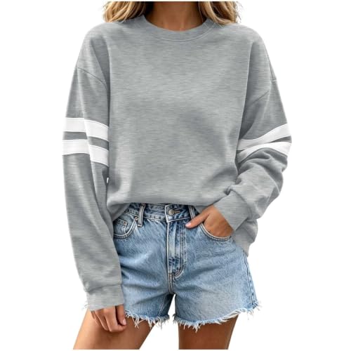 Plus Size Long Sleeve Athletic Casual Tops Deal