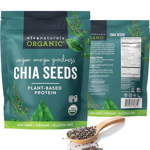 Viva Naturals Organic Chia Seeds 32-Oz