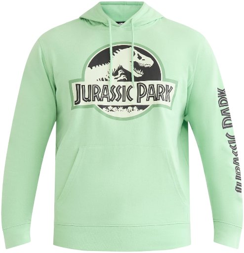 Jurassic Park Men's and Big Men's Graphic Hoodie Sweatshirt