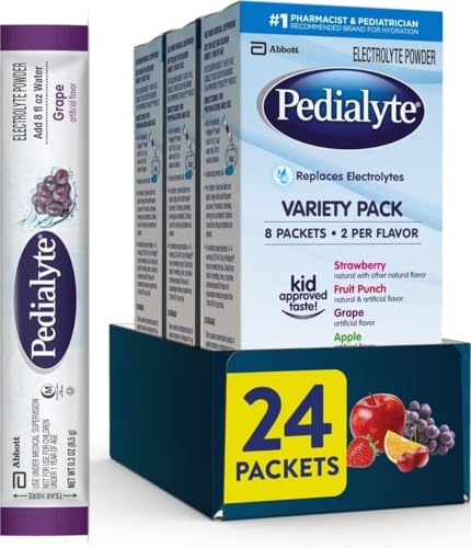 3-Pack 8-Count Pedialyte Electrolyte Powder Variety Pack Deal