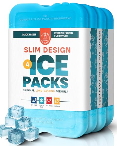Ice Packs for Lunch Boxes & Coolers