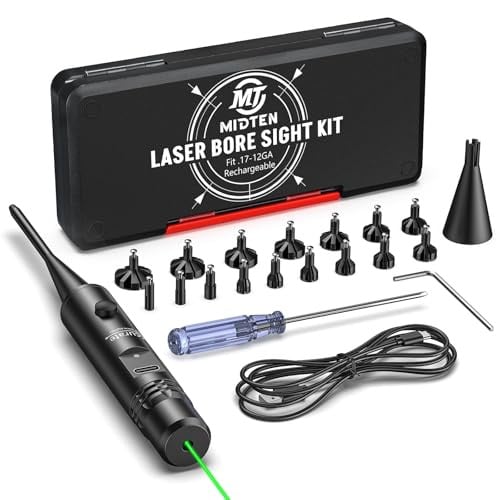 MidTen Rechargeable Red/Green Bore Sight Laser Deal