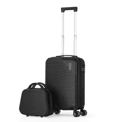 Hikolayae 2-Piece Luggage Set (20" Spinner + 14" Carry On Bag)