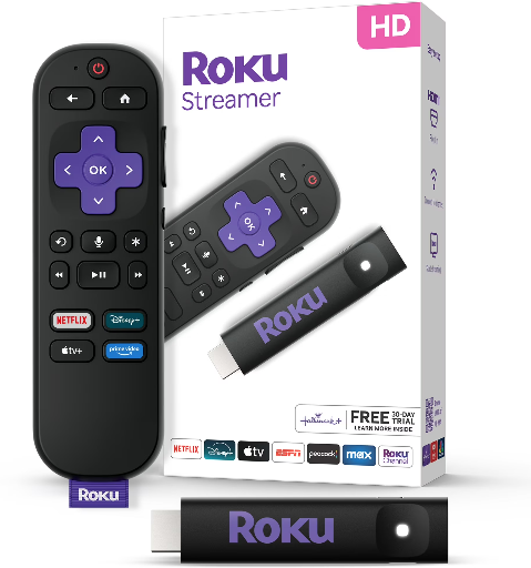 Roku Streamer 2025 HD Streaming Device