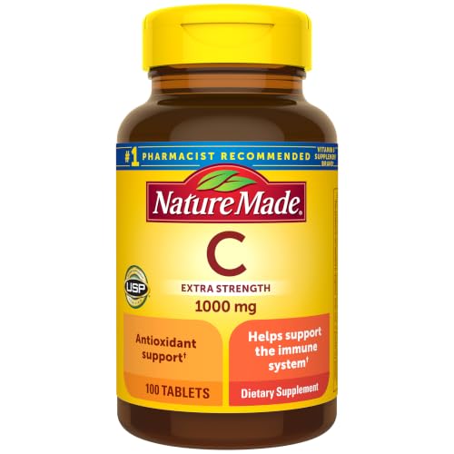 Nature Made Extra Strength Vitamin C 1000mg 100-Count Tablets