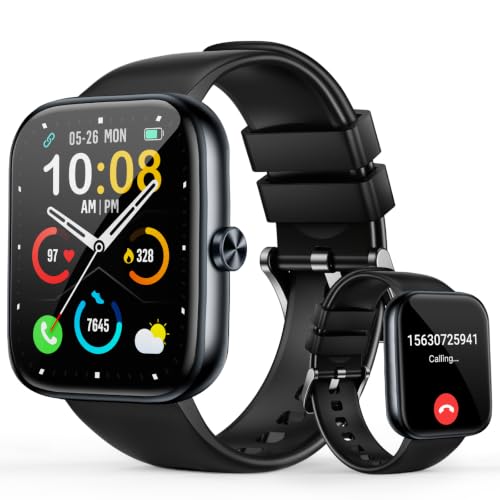 MFVLP 1.83" HD Fitness Watch with Bluetooth Calling and IP68 Waterproofing