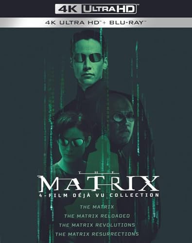 The Matrix: 4-Film Deja Vu Collection (4K Ultra HD + Blu-Ray)
