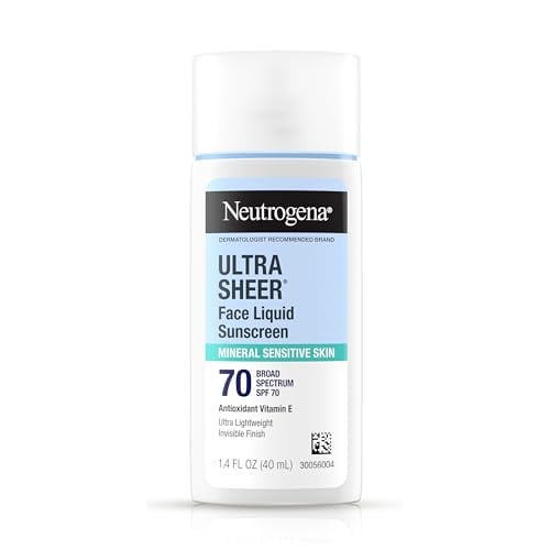 Neutrogena Ultra Sheer Liquid Mineral Sunscreen SPF 70 1.4-Ounce Deal