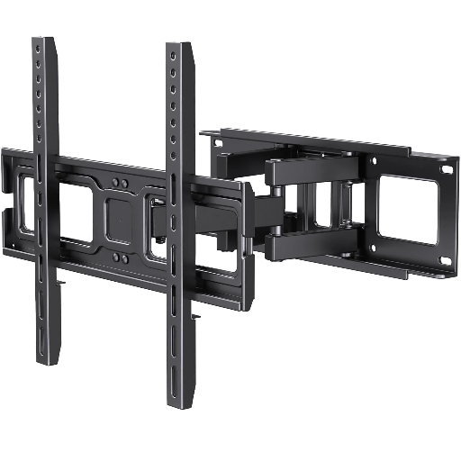 MountFTV Full Motion TV Wall Mount Bracket for 26-65" TVs