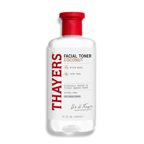 THAYERS Alcohol-Free Hydrating Witch Hazel Facial Toner 12-Oz (Coconut Water)