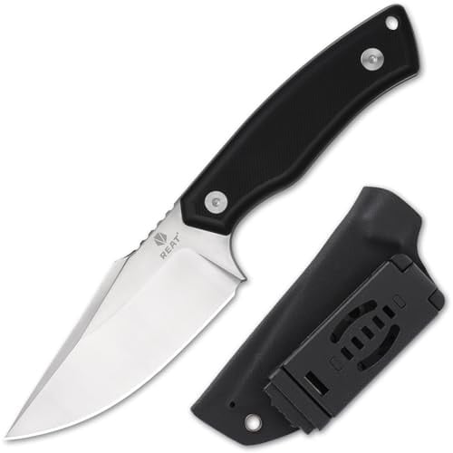 REAT 3.5" D2 Steel Fixed Blade Knife