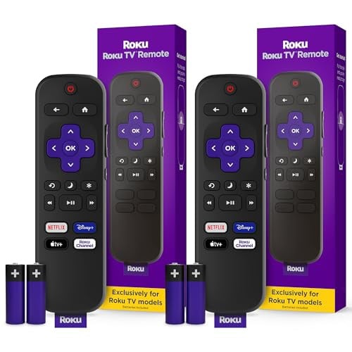 Roku TV Replacement Remote Control 2-Pack Deal