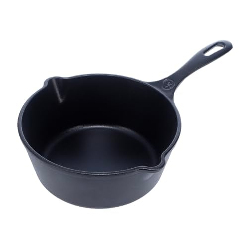 Victoria 2-Quart Cast Iron Saucepan
